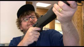 Michael Moore in Bowling for Columbine