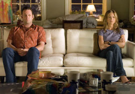 Vince Vaughn and Jennifer Aniston in The Break-Up