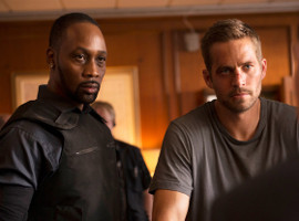 RZA and Paul Walker in Brick Mansions