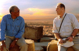 Morgan Freeman and Jack Nicholson in The Bucket List