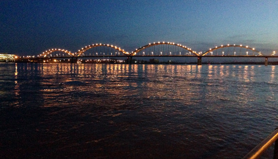 The Centennial Bridge. Photo by Bruce Walters.