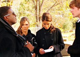 Michael J. Pagan, Cherilyn Wilson, Nikki Reed, and Cody Kasch in Chain Letter