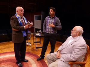 Greg Bouljon, Nathan Johnson, and Jeff Blackwell in Checkmate