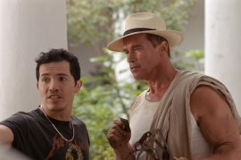 John Leguizamo and Arnold Schwarzenegger in Collateral Damage