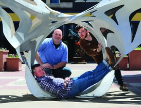 George Strader, Patrick Adamson, and Andrew King