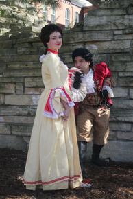 Kayla Lansing and Vince Solis in Commedia Dell'arte