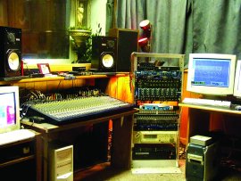 Sound and Vision's control room