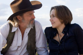 Jeff Bridges and Maggie Gyllenhaal in Crazy Heart