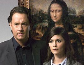 Tom Hanks and Audrey Tautou in The Da Vinci Code