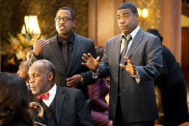Danny Glover, Martin Lawrence, and Tracy Morgan in Death at a Funeral