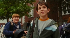 Robert Capron and Zachary Gordon in Diary of a Wimpy Kid