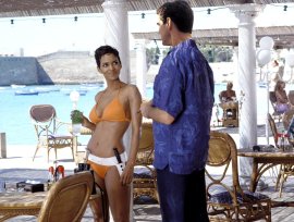 Halle Berry and Pierce Brosnan in Die Another Day