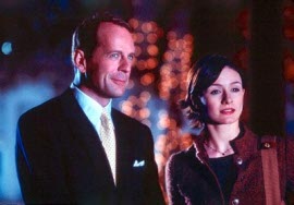 Bruce Willis and Emily Mortimer in Disney's the Kid