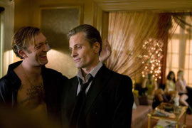 Vincent Cassel and Viggo Mortensen in Eastern Promises