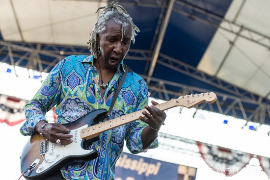 Eddie 'Devil Boy' Turner & the Trouble Twins. Photo by Matt Erickson, MRE-Photography.com