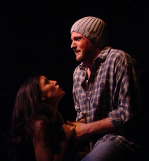 Kimberly Furness and Eddie Staver III in Danny & the Deep Blue Sea