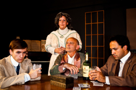 James Bleecker, Jackie Madunic, Ray Gabica, and Jason Platt in Long Day's Journey into Night