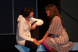 Lora Adams and Kimberly Furness in Swimming in the Shallows