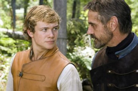 Ed Speleers and Jeremy Irons in Eragon