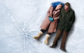 Kate Winslet and Jim Carrey in Eternal Sunshine of the Spotless Mind