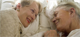 Meryl Streep and Vanessa Redgrave in Evening