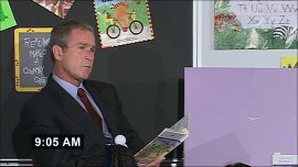 President George W. Bush in Fahrenheit 9/11