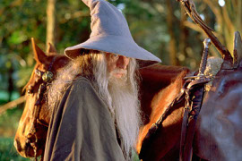 Ian McKellen in Lord of the Rings: The Fellowship of the Ring