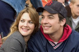 Drew Barrymore and Jimmy Fallon in Fever Pitch