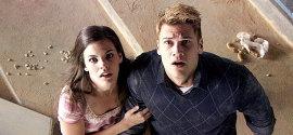 Haley Webb and Nick Zano in The Final Destination