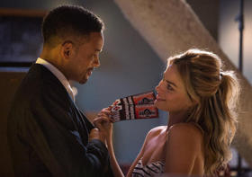 Will Smith and Margot Robbie in Focus