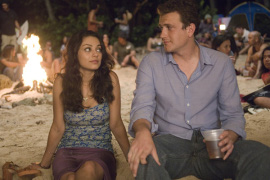 Mila Kunis and Jason Segel in Forgetting Sarah Marshall