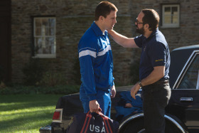 Channing Tatum and Mark Ruffalo in Foxcatcher