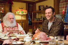 Paul Giamatti and Vince Vaughn in Fred Claus