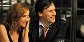 Kristen Wiig and Jon Hamm in Friends with Kids