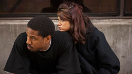 Michael B. Jordan and Melonie Diaz in Fruitvale Station