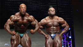 Phil Heath and Kai Greene in Generation Iron