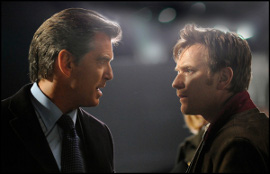 Pierce Brosnan and Ewan McGregor in The Ghost Writer