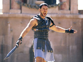 Russell Crowe in Gladiator