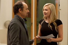 Kevin Pollak and A.J. Michalka in Grace Unplugged