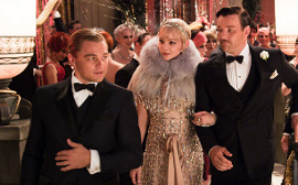 Leonardo DiCaprio, Carey Mulligan, and Joel Edgerton in The Great Gatsby