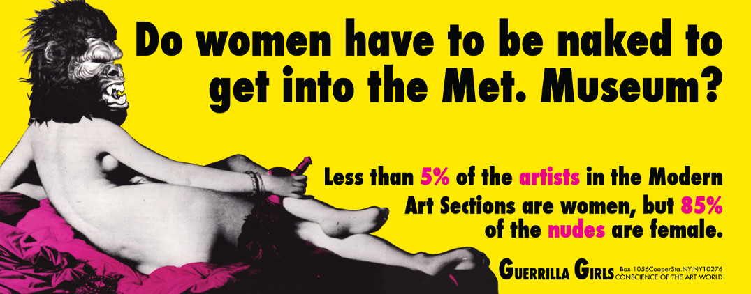The 1989 Guerrilla Girls poster