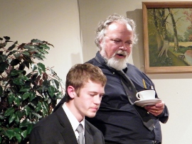 Austin Stone and John R. Turner in The Elephant Man