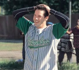 Keanu Reeves in Hardball