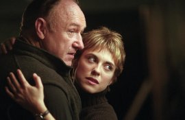 Gene Hackman and Rebecca Pidgeon in Heist