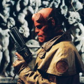 Ron Perlman in Hellboy