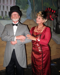Mike Millar and Charlene Engstrom in Hello, Dolly!
