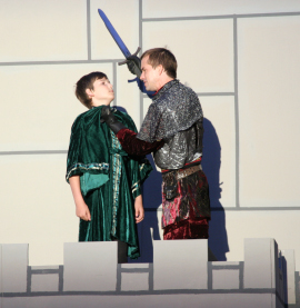 Phillip Tunnicliff and Jacob Lyon in Henry the Sixth: Richard, Duke of York