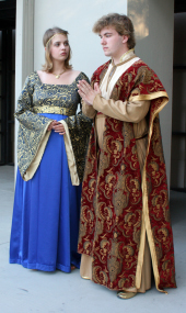 Grace Pheiffer and Andy Curtiss in Henry the Sixth: The Contention