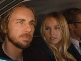 Dax Shepard and Kristen Bell in Hit & Run