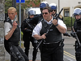 Simon Pegg and Nick Frost in Hot Fuzz
